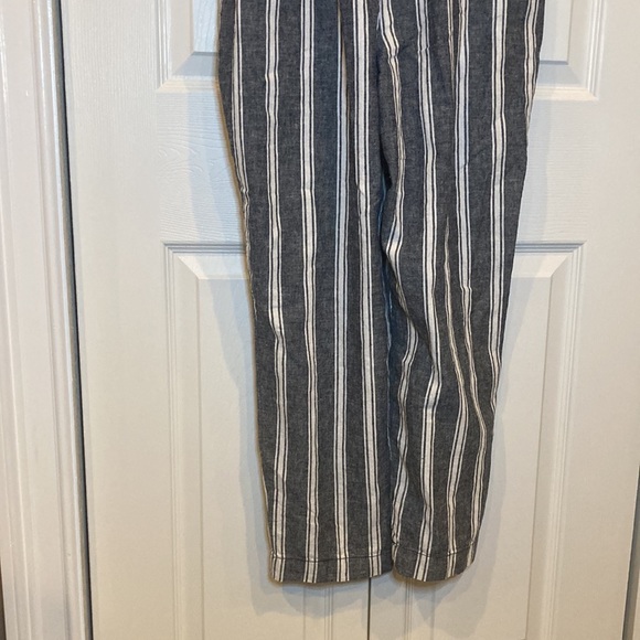 Abercrombie & Fitch Linen Pants Striped Size M - Picture 8 of 9